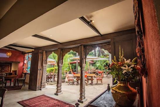 Talisman Restaurant, a short drive from Jungle Oasis Nairobi accommodation in Karen